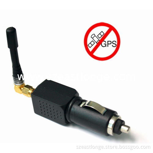 Car Anti Tracker Gps Signal Jammer / Isolator Est-808ka2 , Dc 12v - 24v